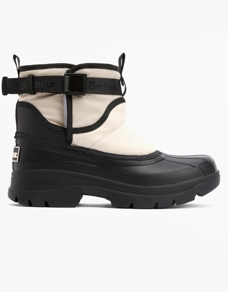 BRAYBOURN Womens Duck Boot Wellies Beige/Black