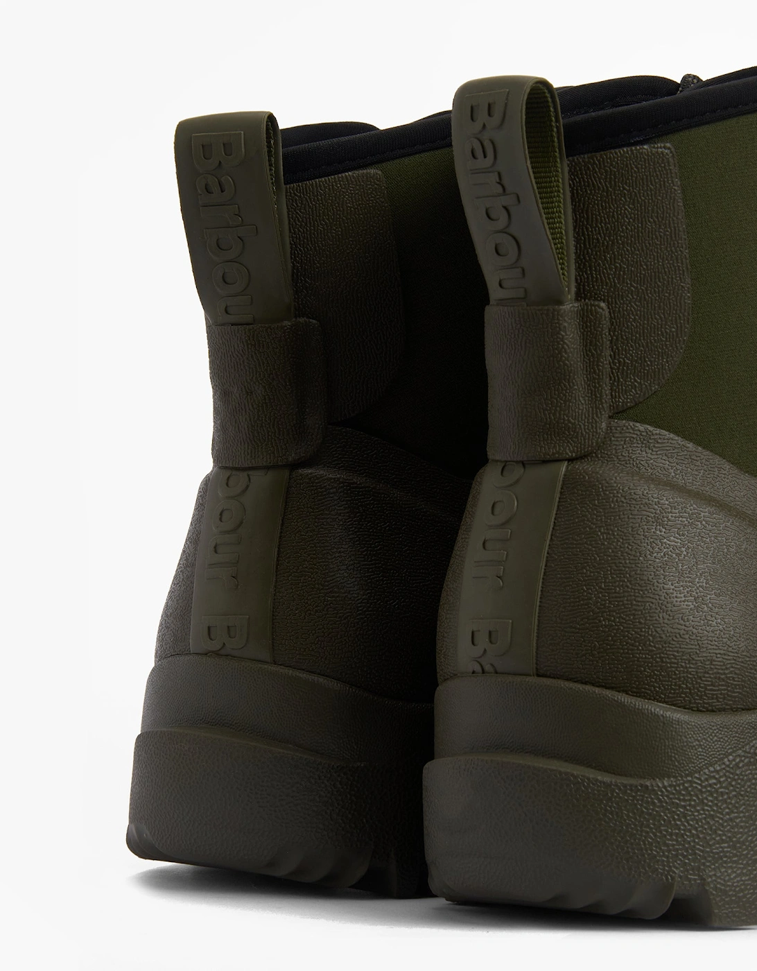 MARLOW Mens Lace Up Wellies Olive