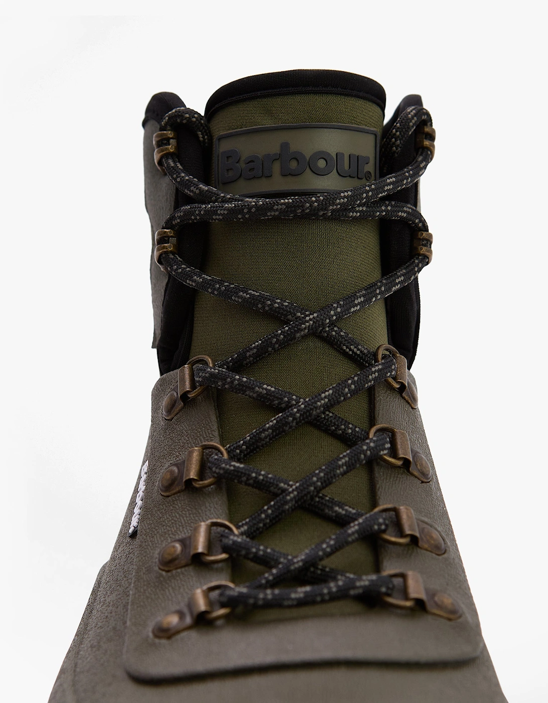 MARLOW Mens Lace Up Wellies Olive