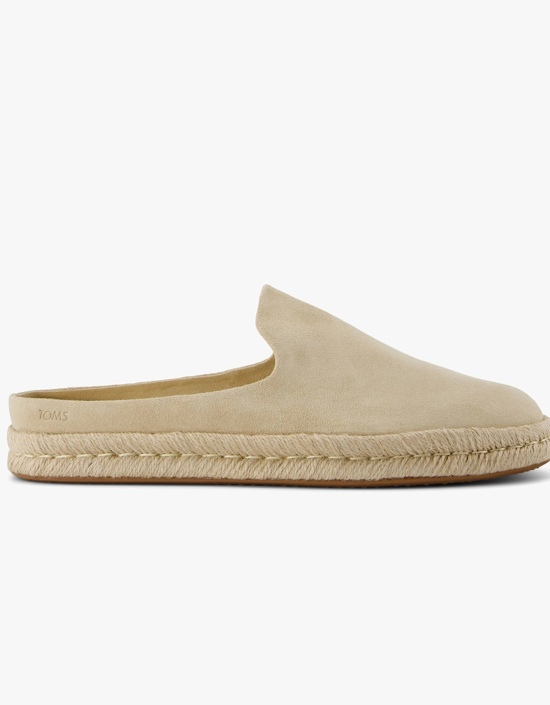 SANTIAGO MULE Mens Espadrille Beige, 8 of 7