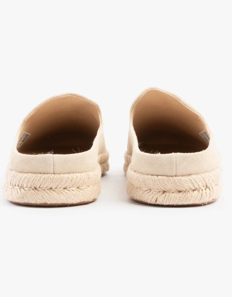 SANTIAGO MULE Mens Espadrille Beige