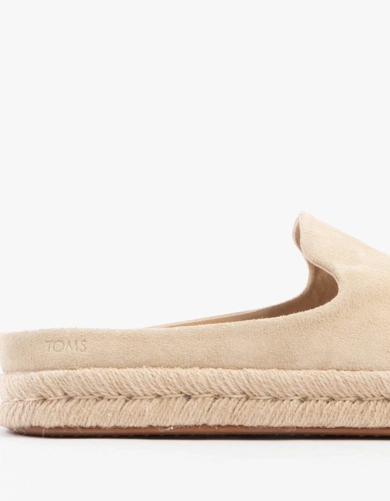 SANTIAGO MULE Mens Espadrille Beige