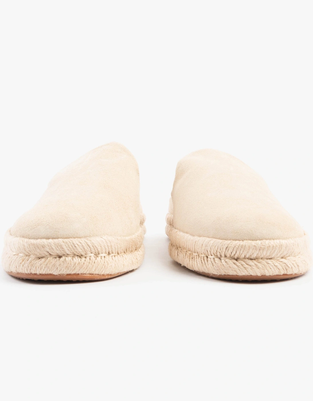 SANTIAGO MULE Mens Espadrille Beige