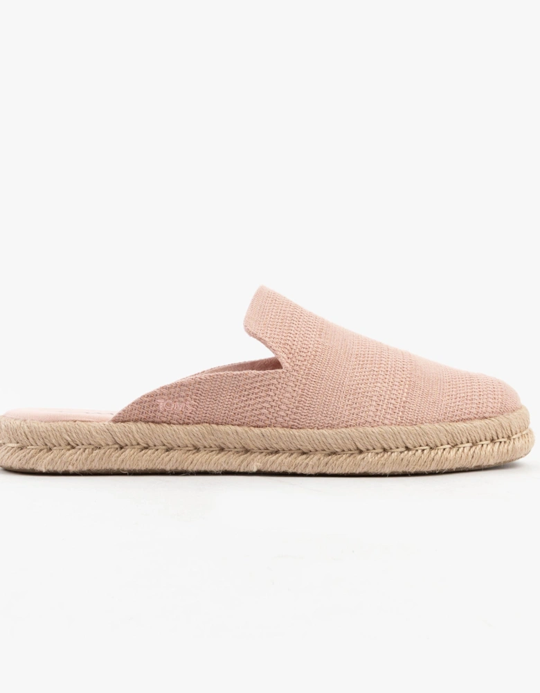 SANTIAGO MULE Womens Espadrille Pink