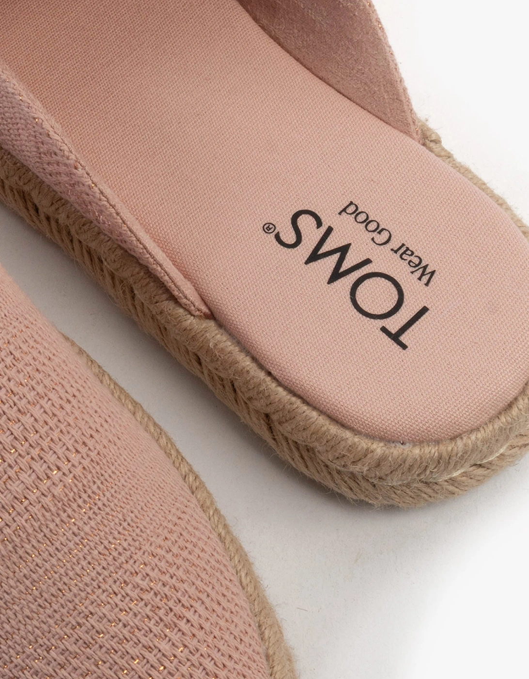 SANTIAGO MULE Womens Espadrille Pink