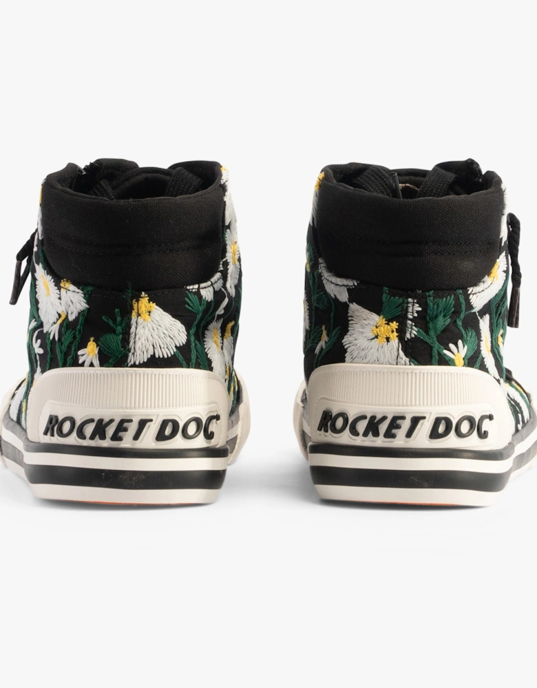 JAZZIN HI Womens Trainers Black