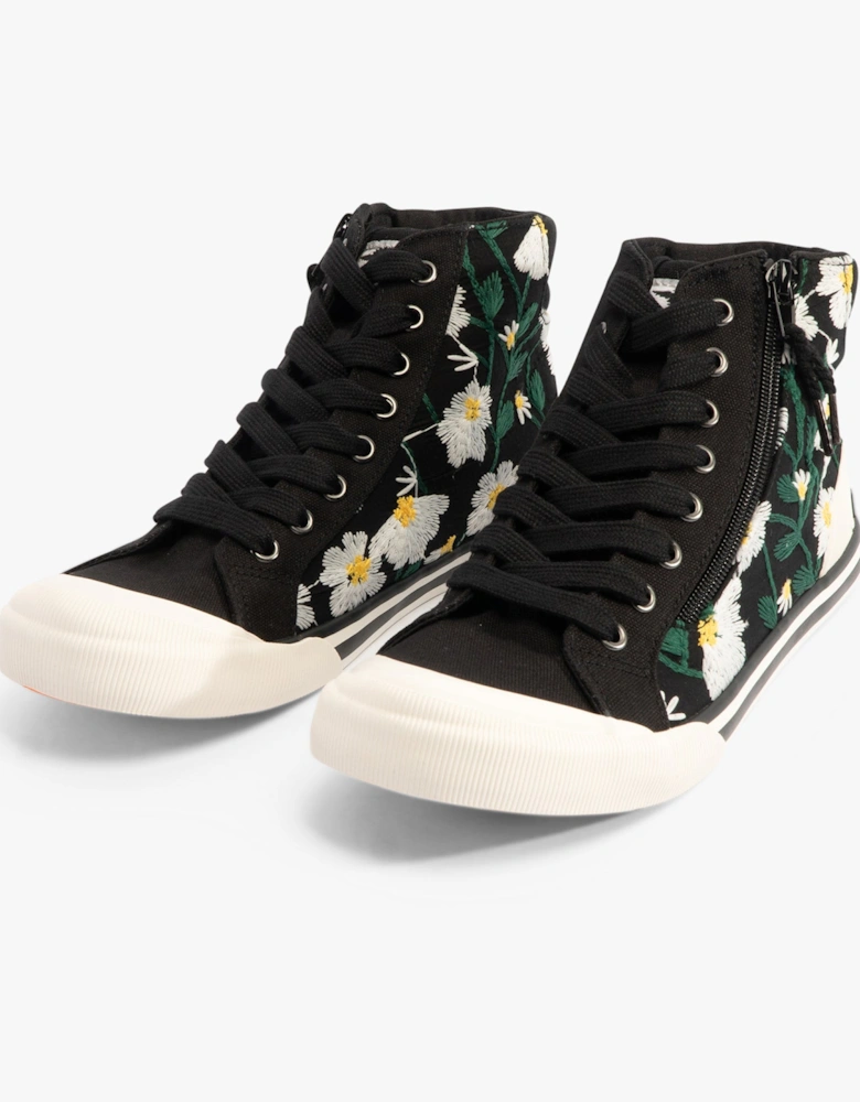 JAZZIN HI Womens Trainers Black