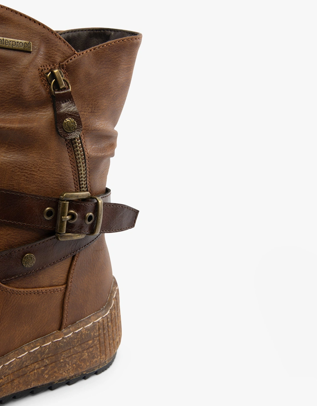 WYNDI 01 Womens Boots Brandy Kombi