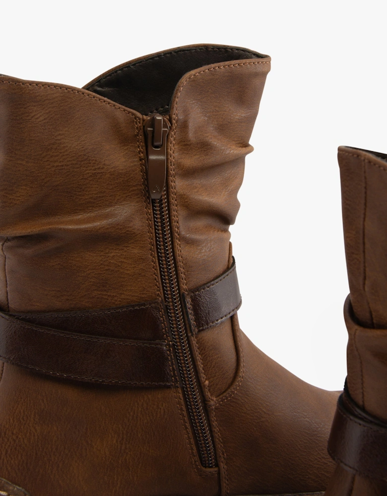 WYNDI 01 Womens Boots Brandy Kombi