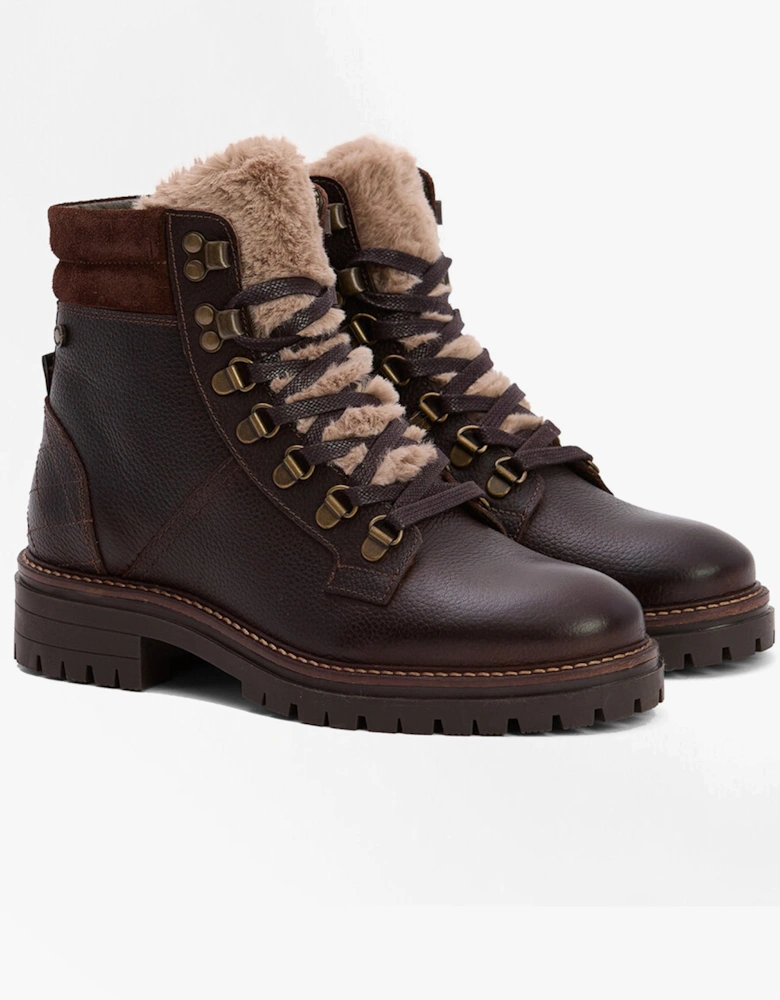 BAMBURGH Womens Hiker Boots Brown