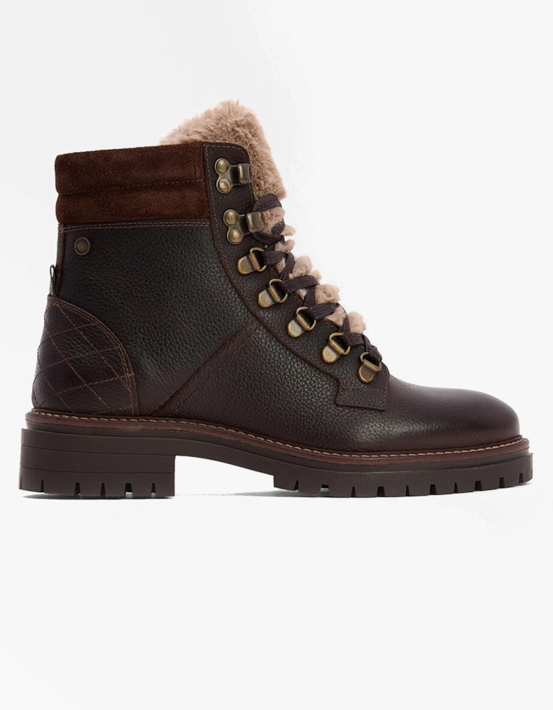 BAMBURGH Womens Hiker Boots Brown