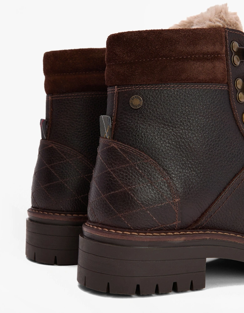 BAMBURGH Womens Hiker Boots Brown