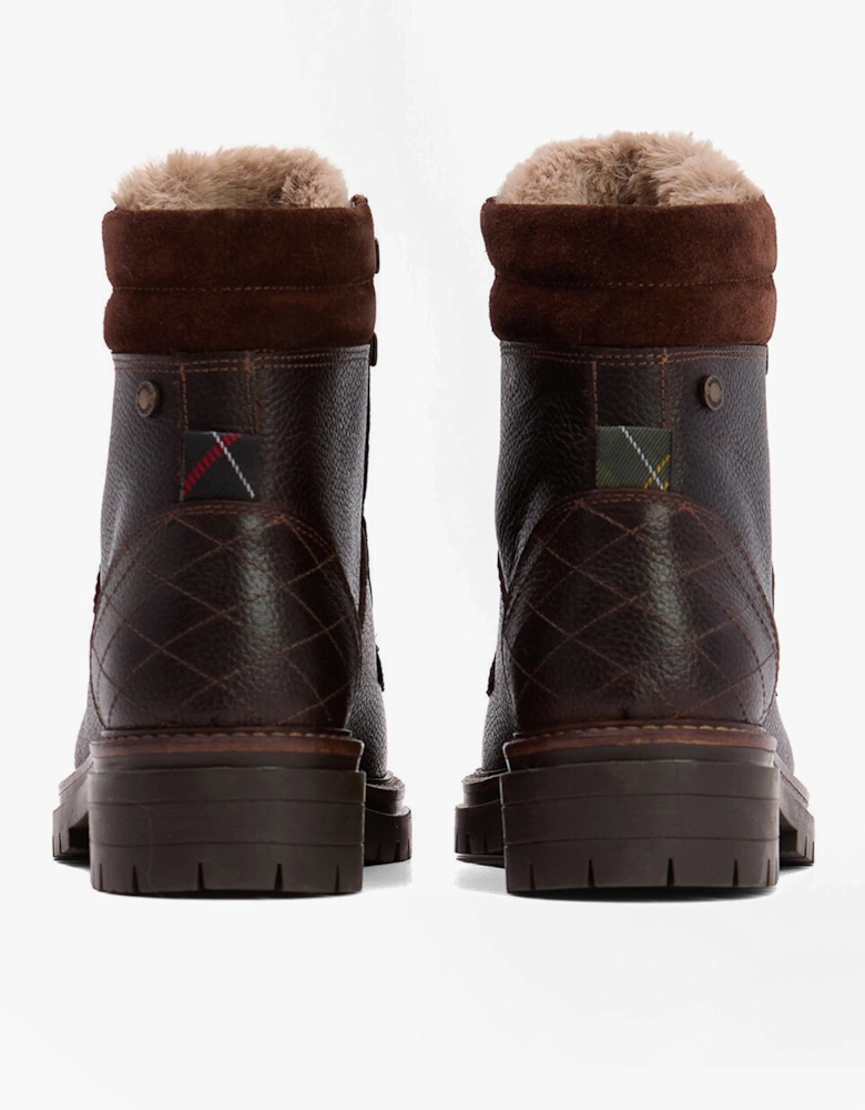 BAMBURGH Womens Hiker Boots Brown