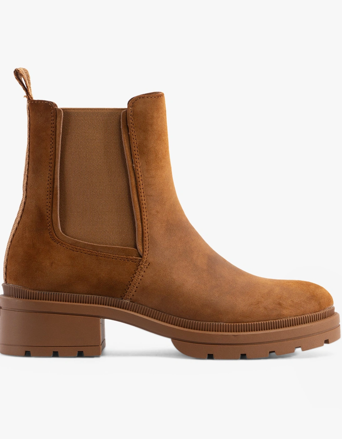 IGGIE Womens Chelsea Boots Walnut, 8 of 7