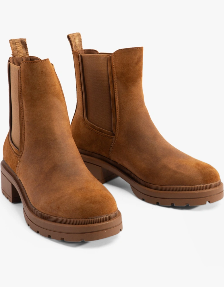 IGGIE Womens Chelsea Boots Walnut