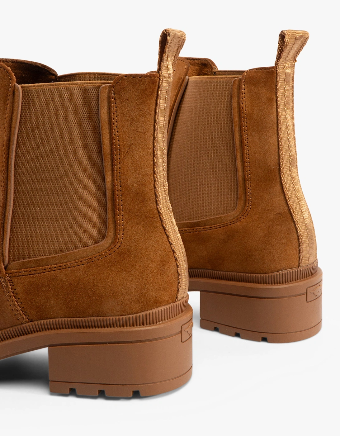 IGGIE Womens Chelsea Boots Walnut