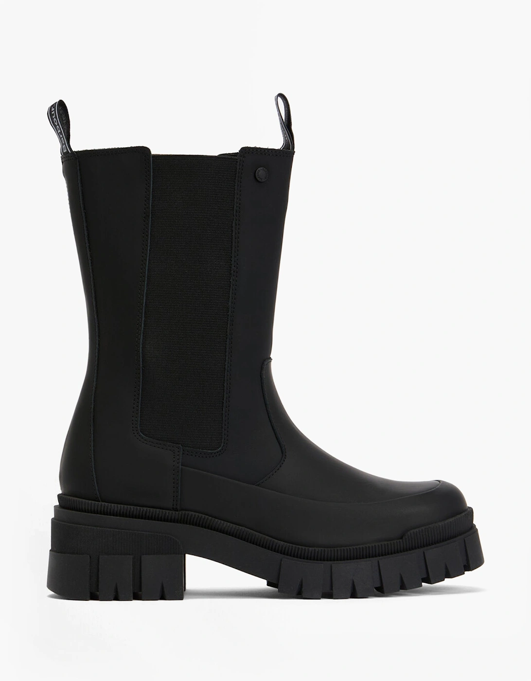 SIDNEIGH Womens Chelsea Boots Black