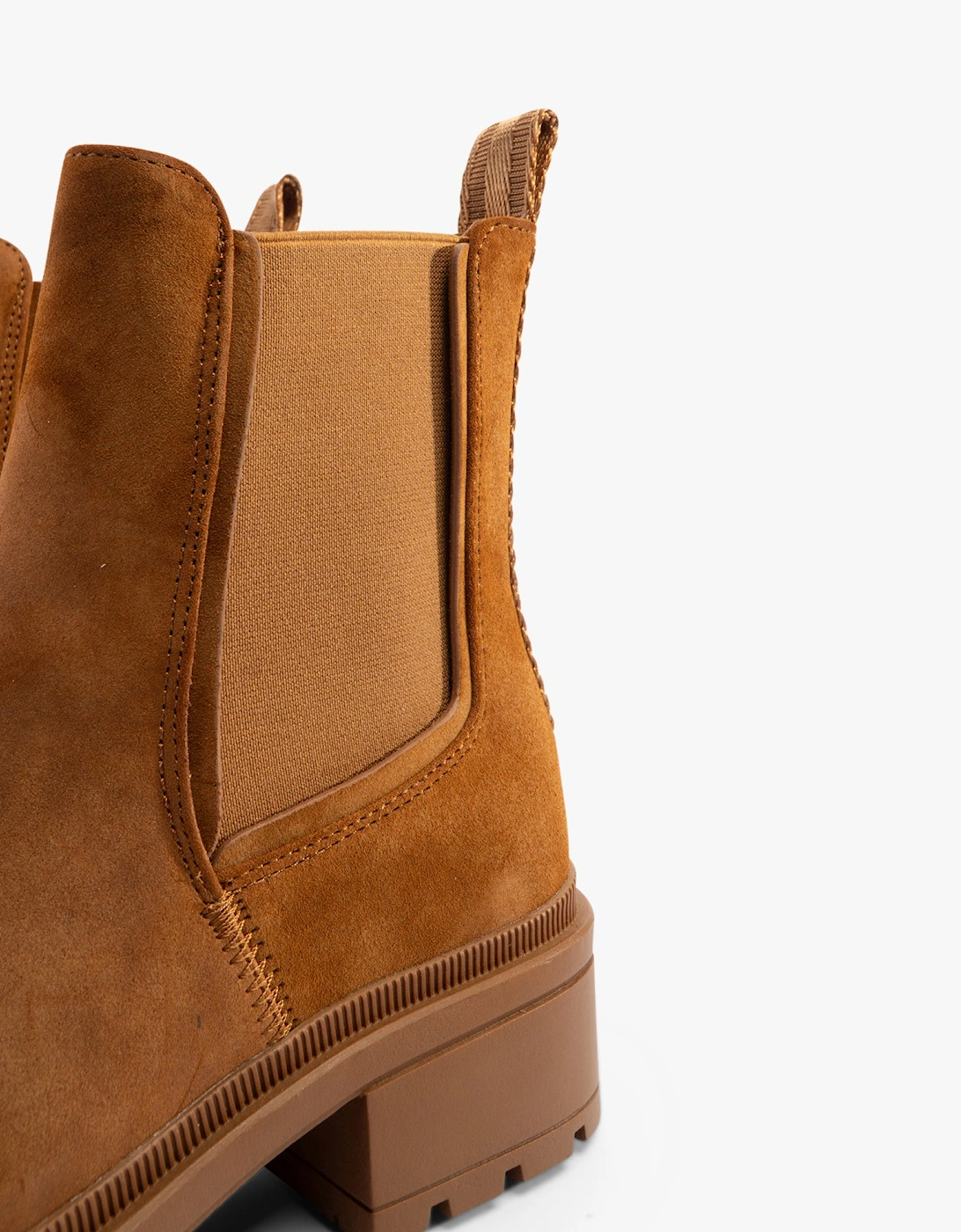 IGGIE Womens Chelsea Boots Walnut