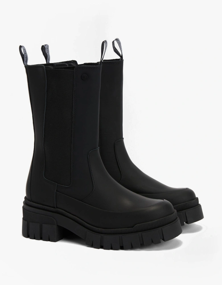 SIDNEIGH Womens Chelsea Boots Black
