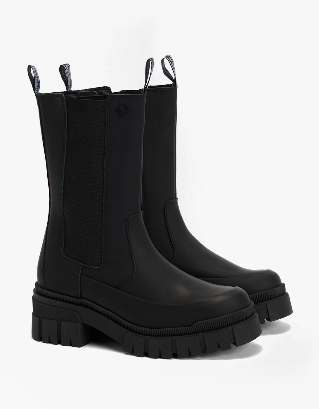 SIDNEIGH Womens Chelsea Boots Black, 6 of 5