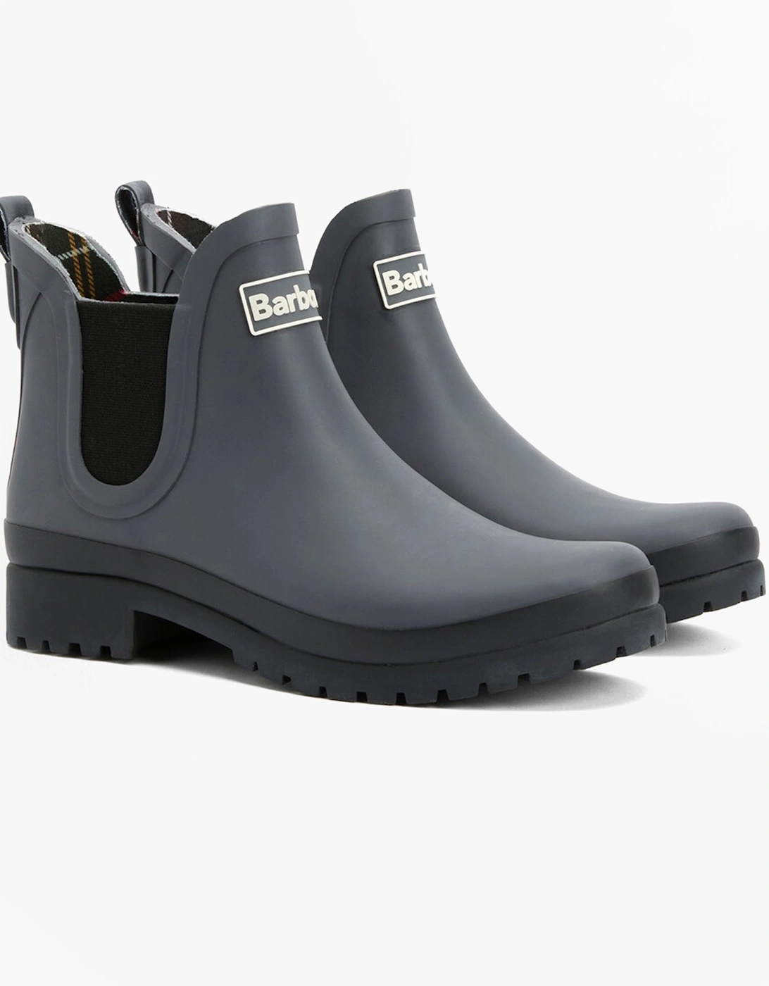 MALLOW Womens Chelsea Wellies Charcoal/Black