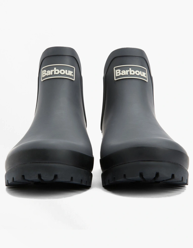 MALLOW Womens Chelsea Wellies Charcoal/Black