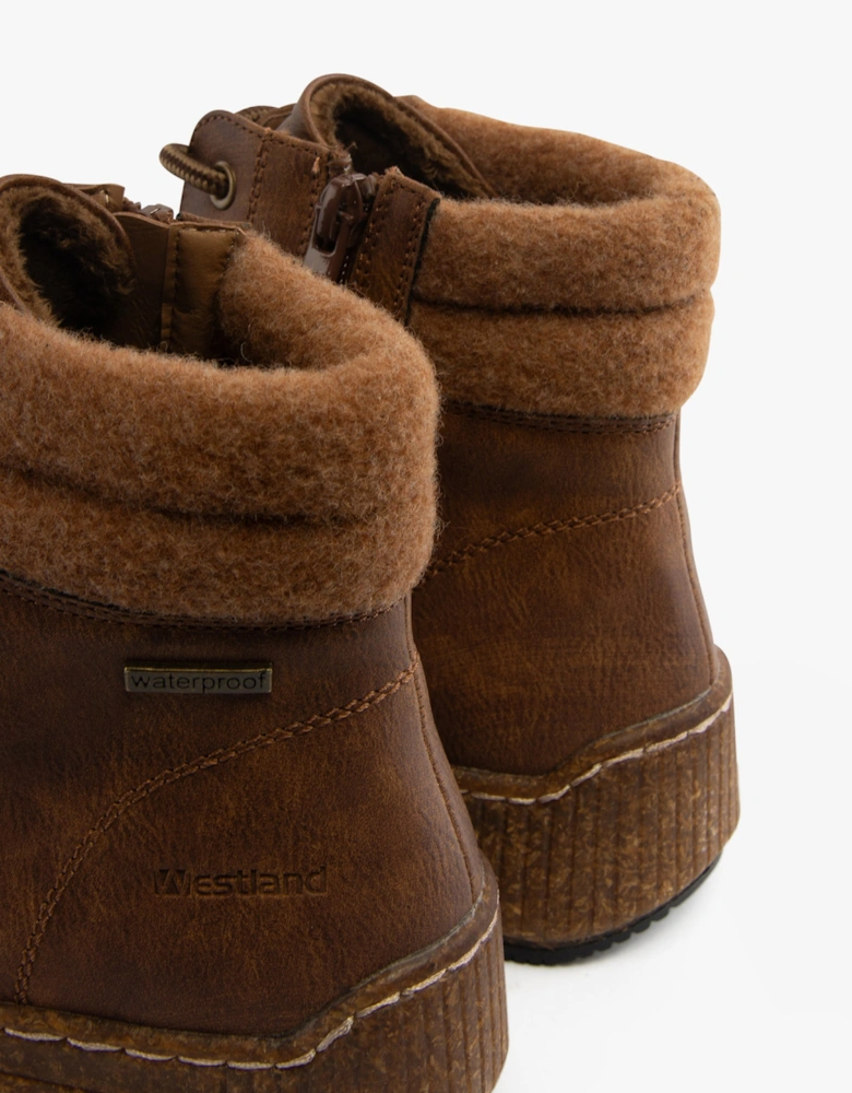 WYNDI 04 Womens Boots Brandy Kombi