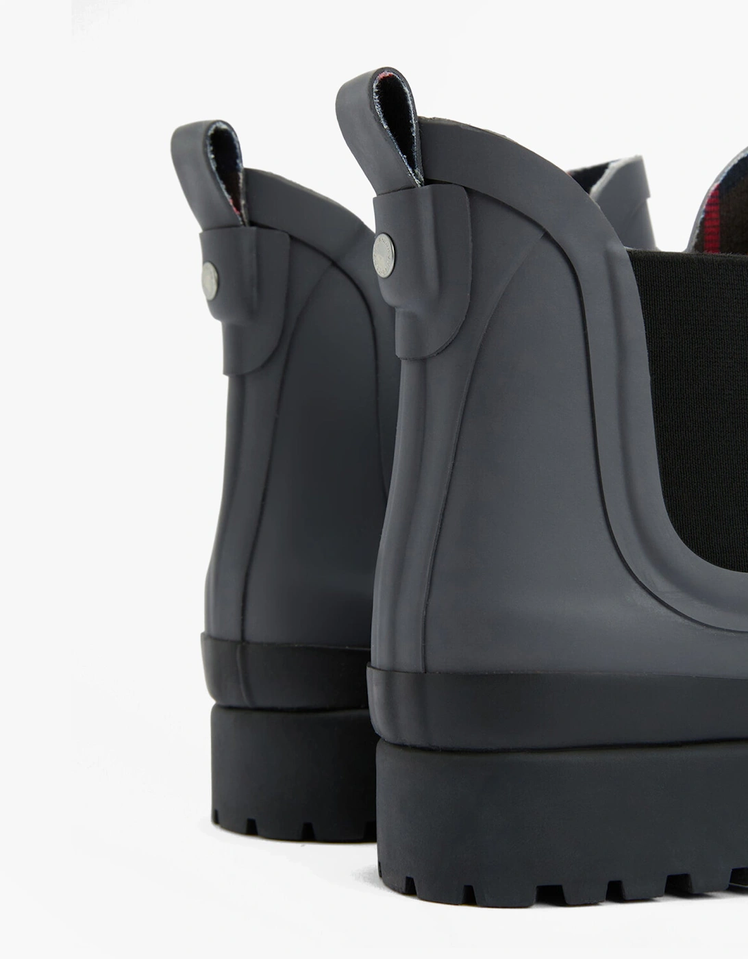 MALLOW Womens Chelsea Wellies Charcoal/Black