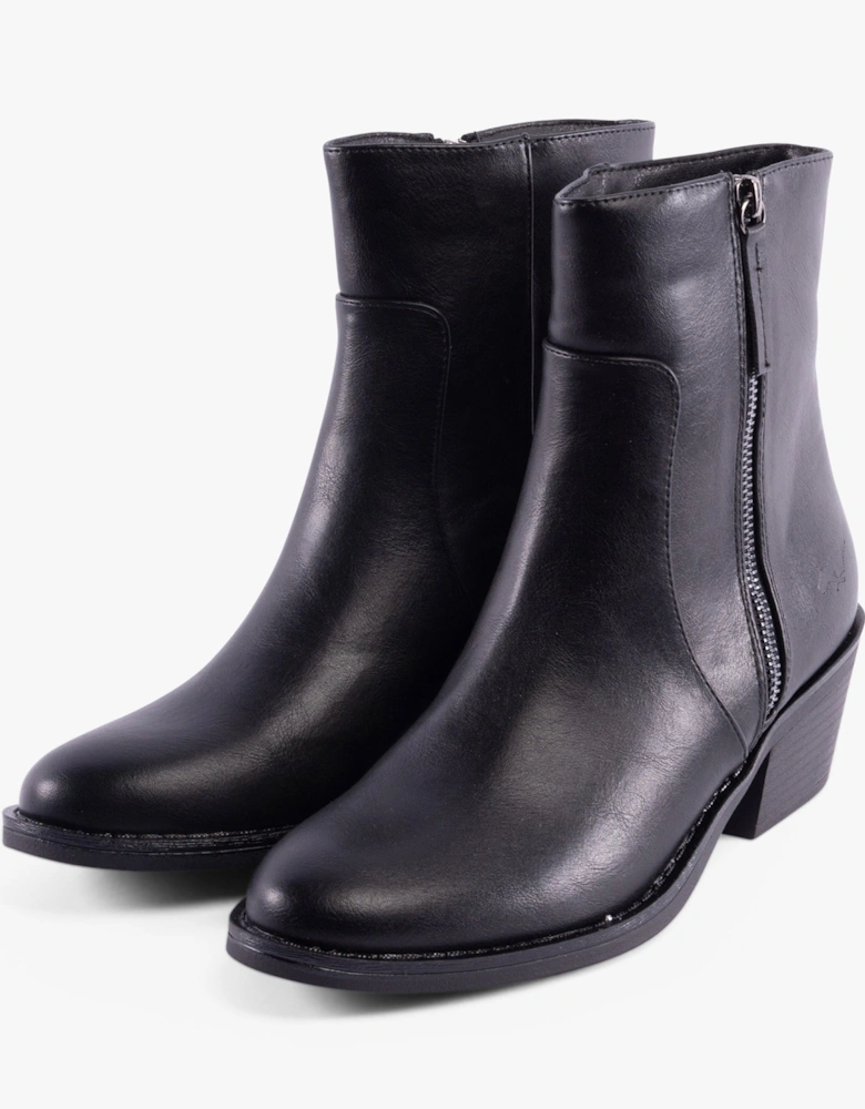 YONDER Womens Boots Black