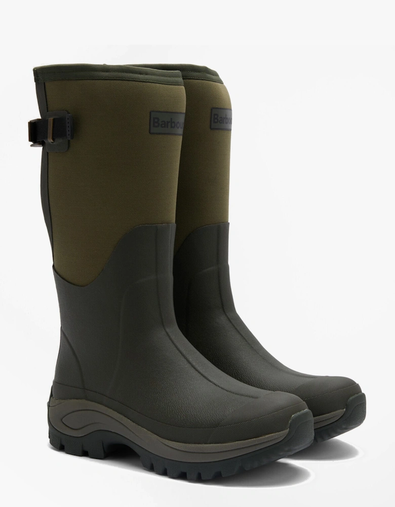TYNEDALE Mens Tall Wellies Olive