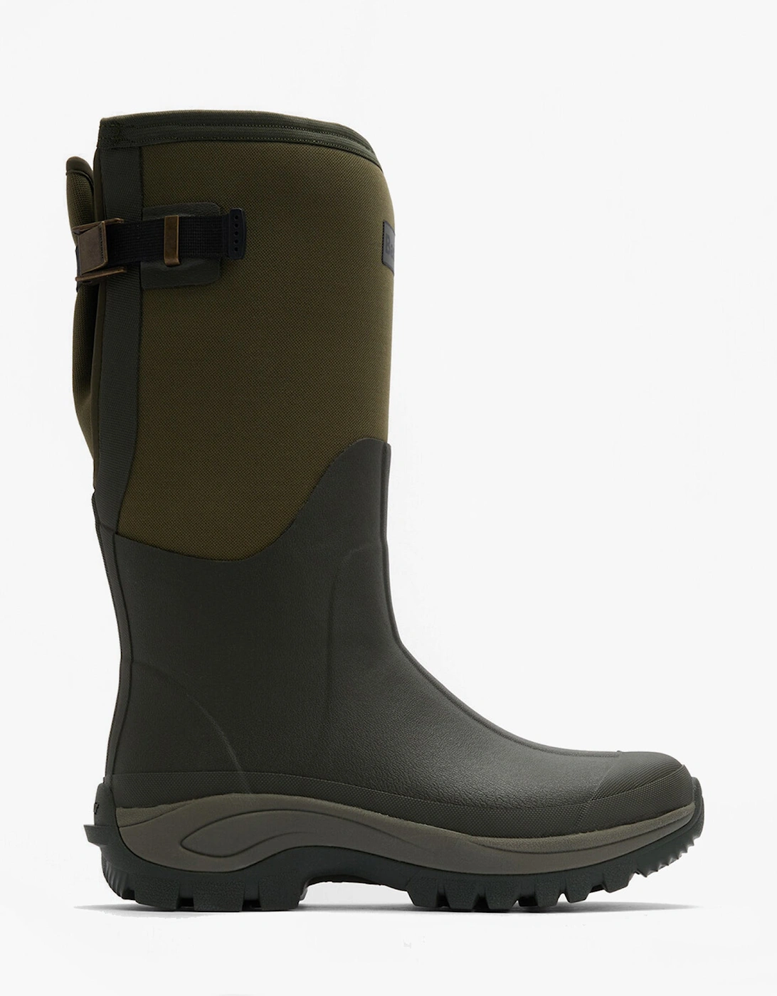 Men's Barbour TYNEDALE Mens Tall Wellies Olive - Green - Size: 9