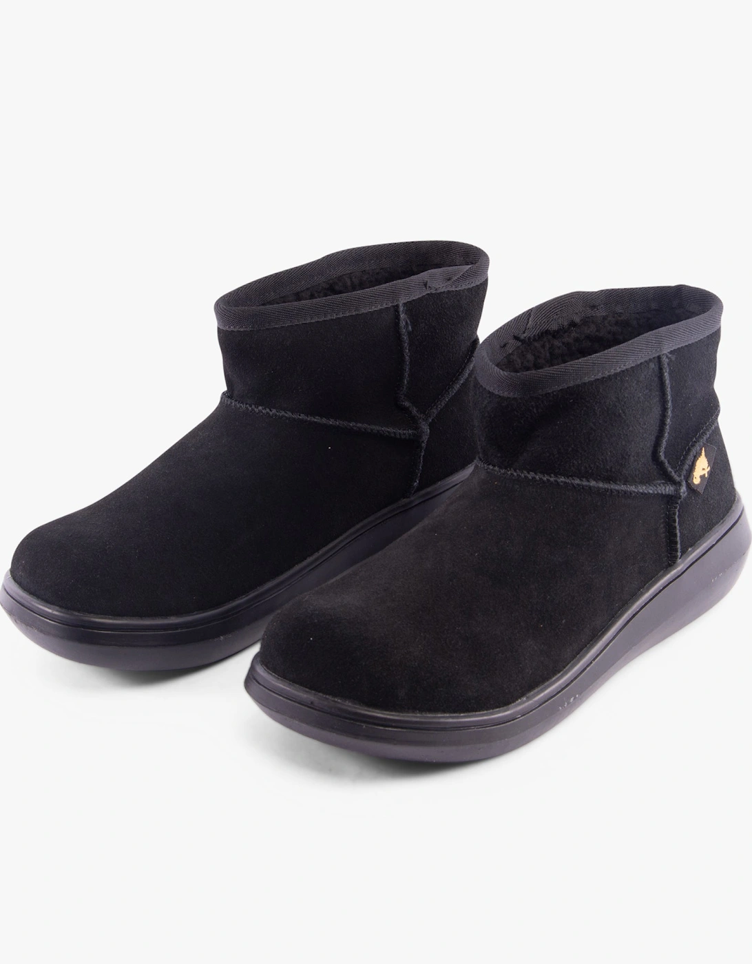 SUGAR RUSH Womens Mini Boots Black