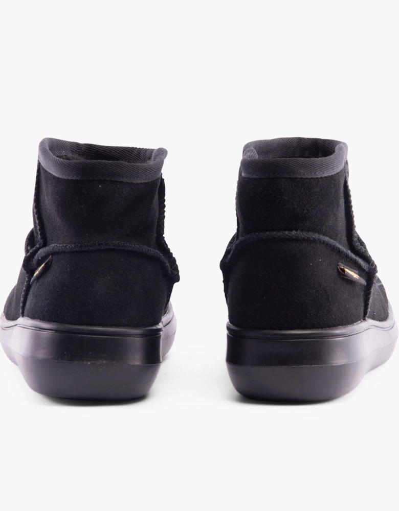 SUGAR RUSH Womens Mini Boots Black