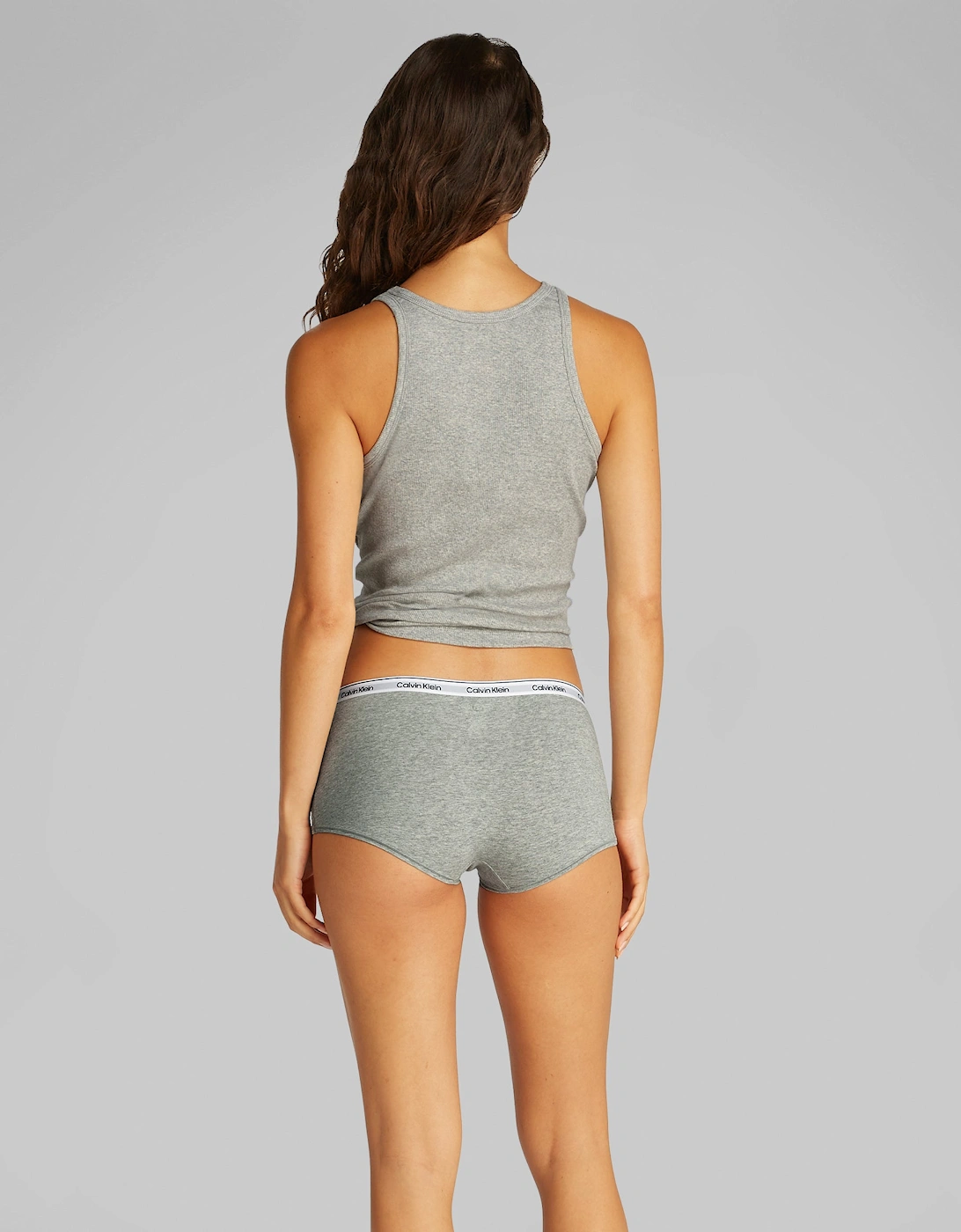 ICON LOGO 3 Pack Womens Hipster Panties Black/White/Grey Heather