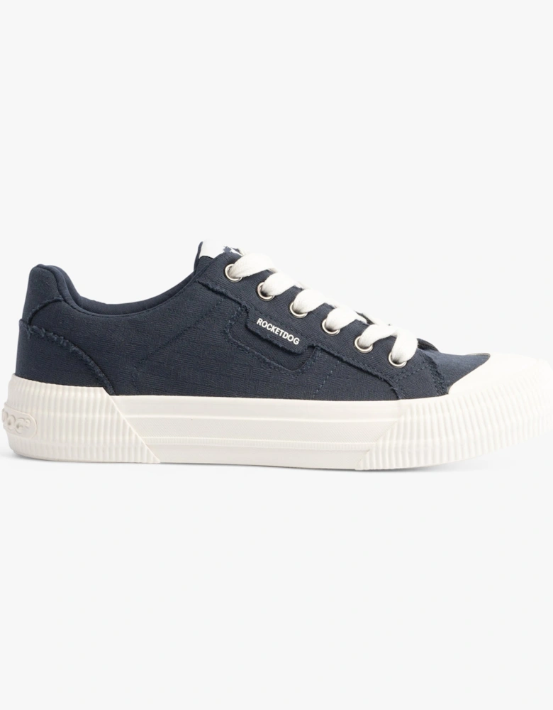 CHEERY Womens Trainers Navy