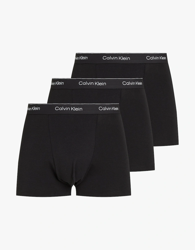 ICON Cotton Stretch 3 Pack Dart Trunks Black