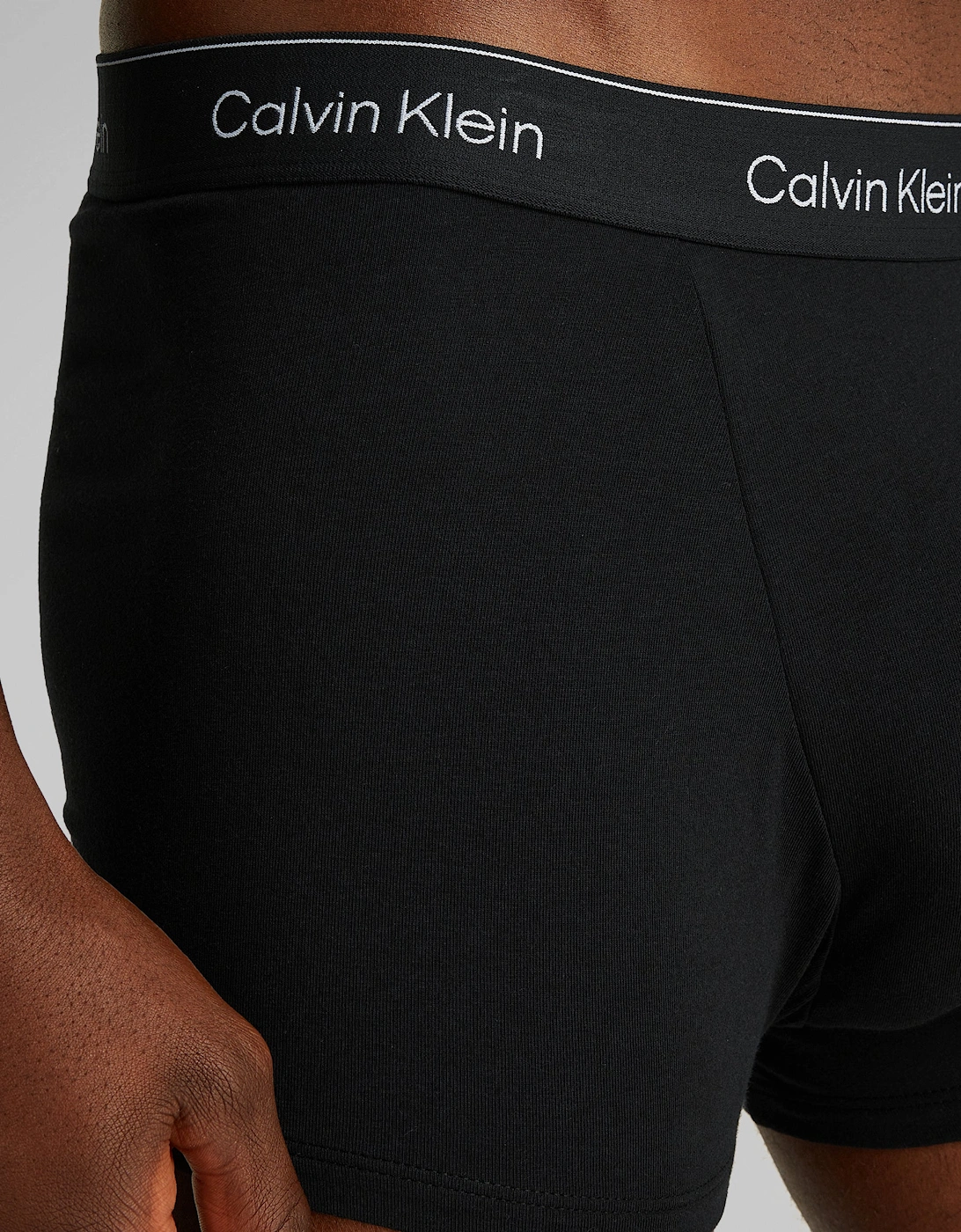 ICON Cotton Stretch 3 Pack Dart Trunks Black