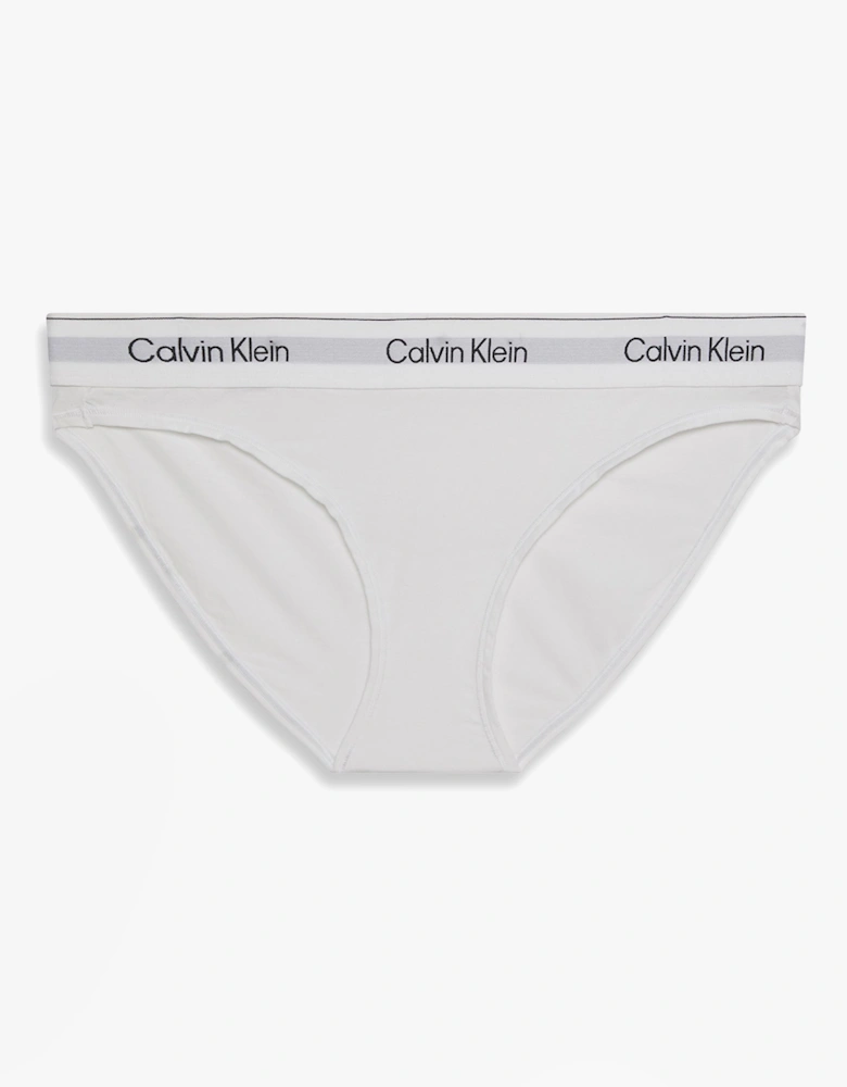 Icon Cotton Modal Womens Bikini Brief White