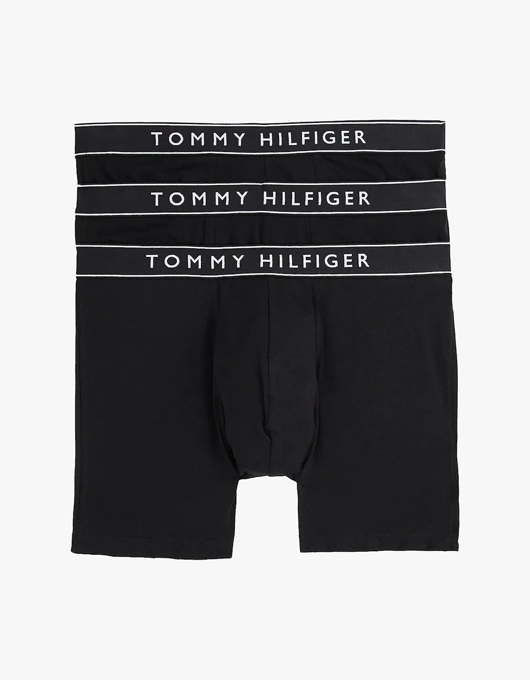 Mens 3 Pack Waistband Boxer Brief Black, 5 of 4