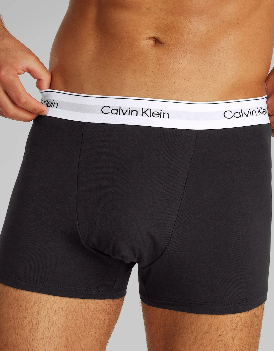 ICON Cotton Stretch 3 Pack Dart Trunks Black/White