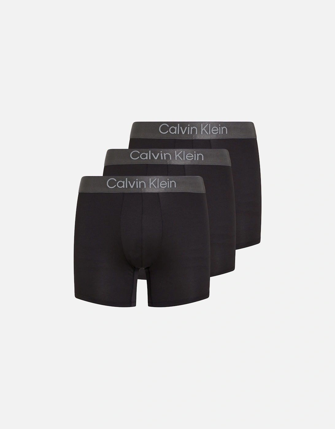 MICRO STRETCH 3 Pack Mens Boxer Briefs Black, 5 of 4