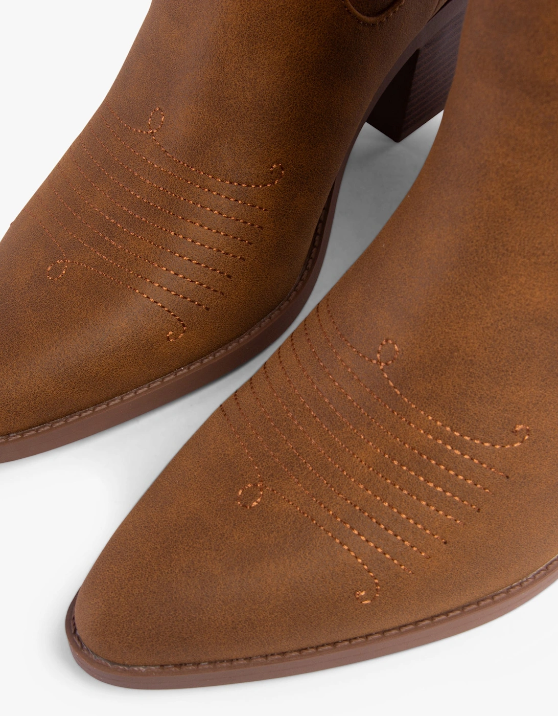FEATHER Womens Boots Walnut