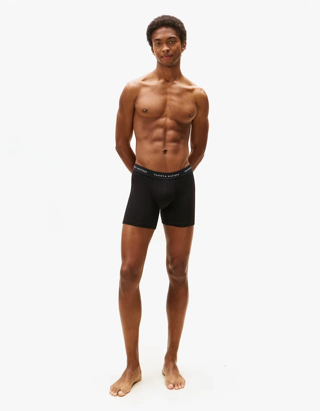 3 Pack Mens BOXER BRIEF Black