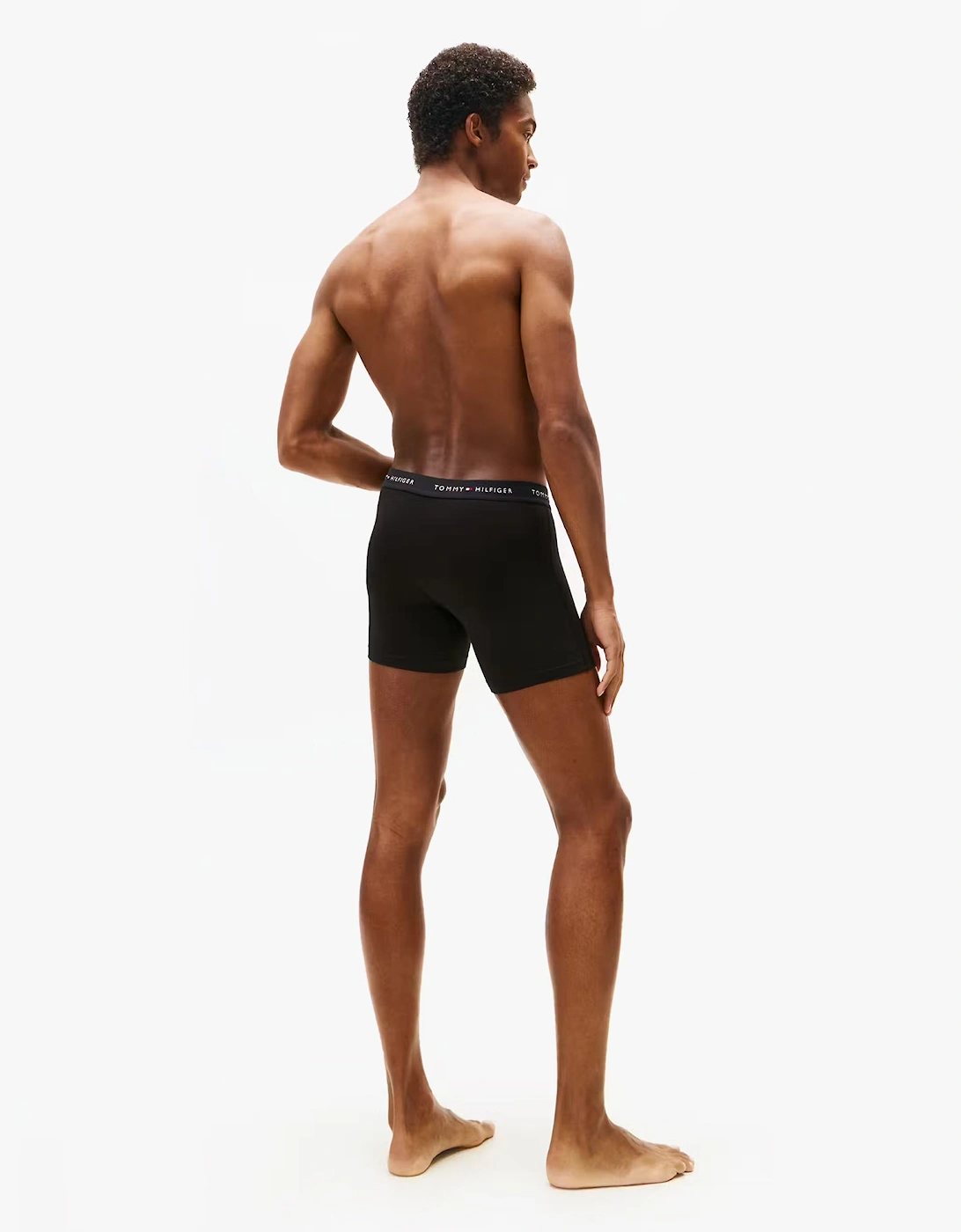 3 Pack Mens BOXER BRIEF Black
