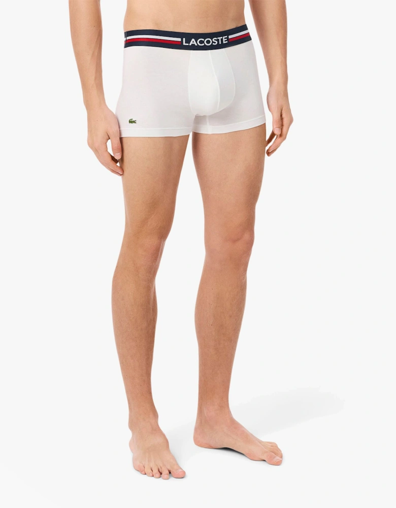 3 Pack Trunks Mens Trunks Navy Blue/White
