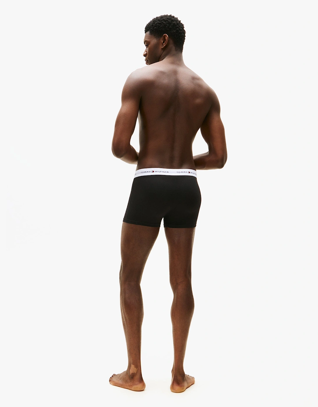 Mens 3 Pack Trunks Black