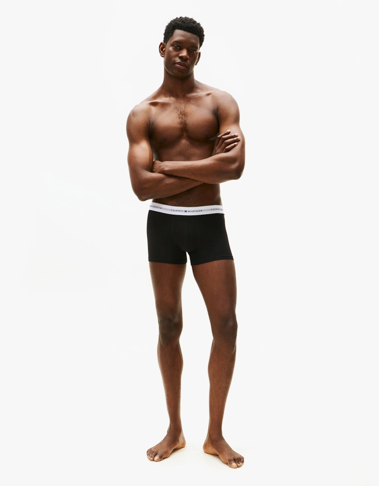 Mens 3 Pack Trunks Black