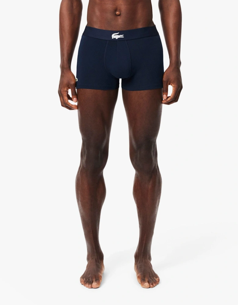 3 Pack Trunks Mens Trunks Thyme/Navy Blue/White
