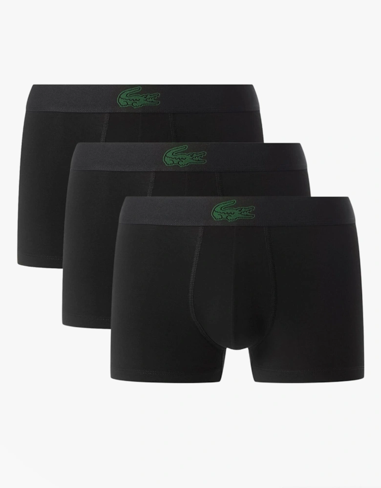 3 Pack Trunks Mens Trunks Black
