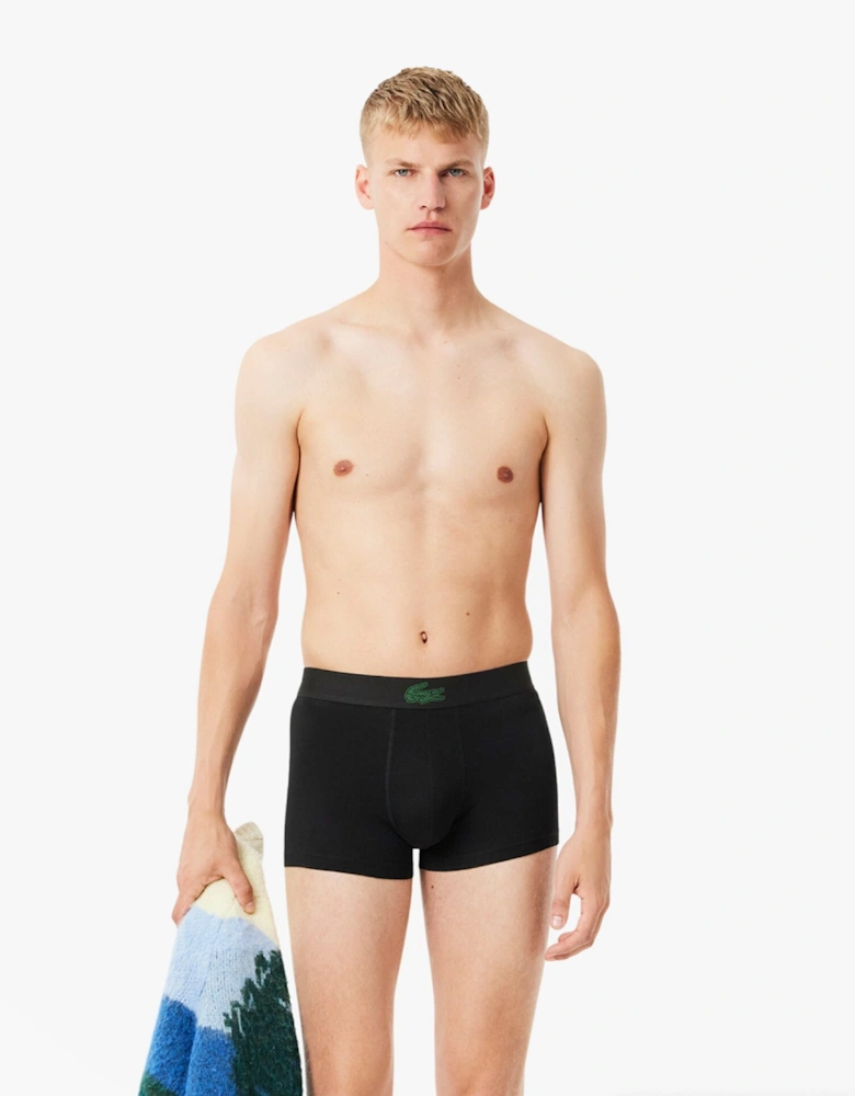 3 Pack Trunks Mens Trunks Black